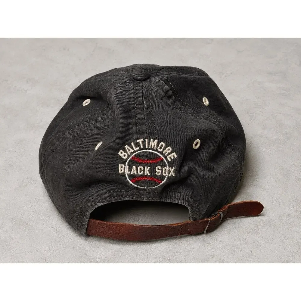 Baltimore Black Sox 1929 Vintage Blue Marlin Leather Strap Hat Cap Adjustable